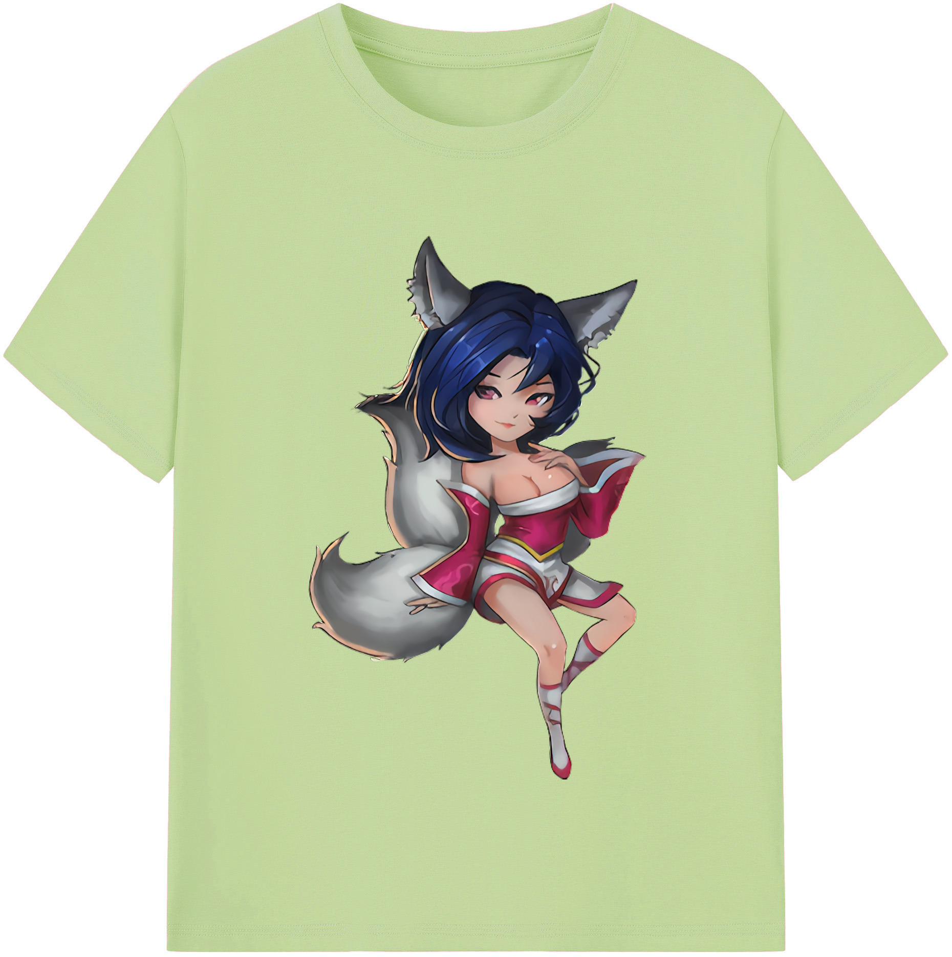 リーグ・オブ・レジェンド League of Legends LOL 綿100％半袖Tシャツ（フロントプリント）